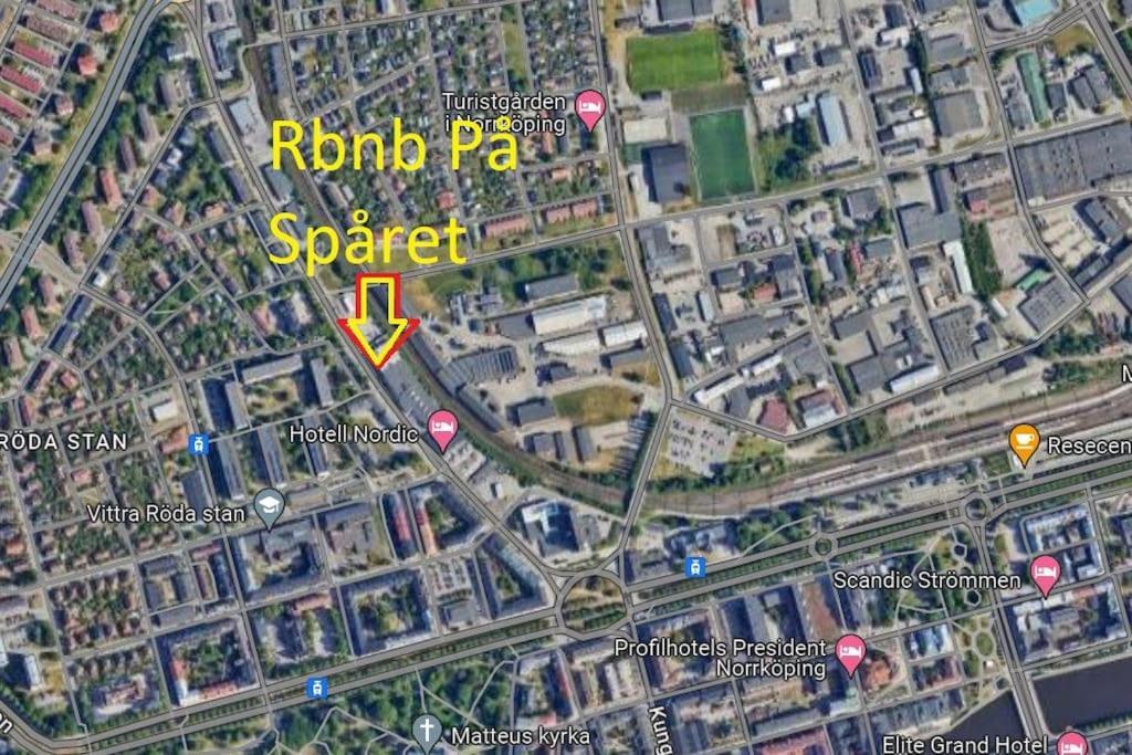 Nr6 Pa Sparet Norrköping Extérieur photo